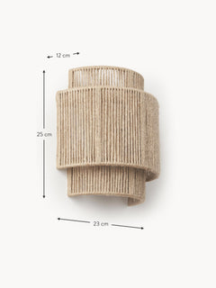 Jute Wall Lamp Cecillia