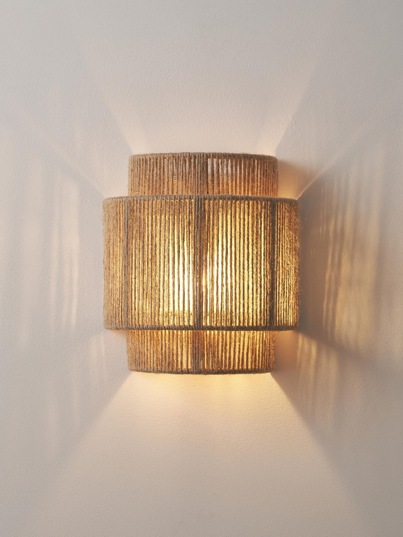 Jute Wall Lamp Cecillia
