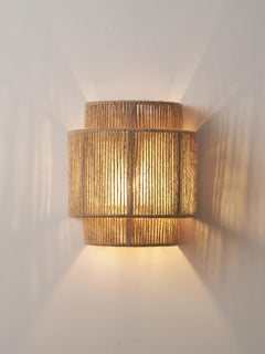 Jute Wall Lamp Cecillia