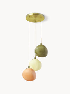 Opal Glass Cluster Pendant Light Josie