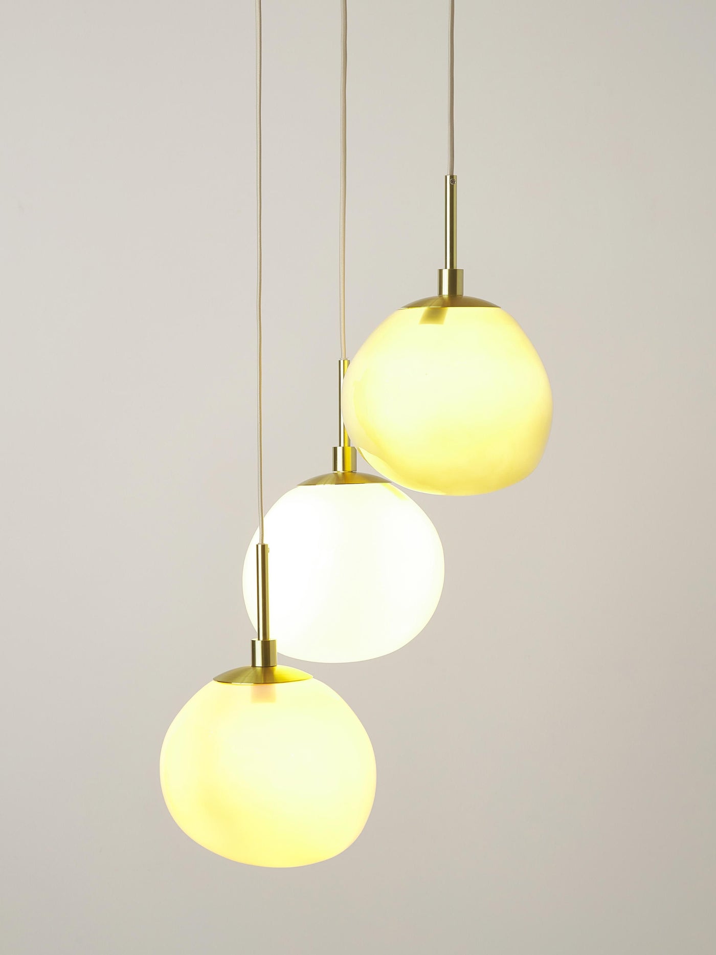 Opal Glass Cluster Pendant Light Josie