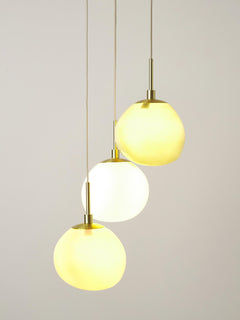 Opal Glass Cluster Pendant Light Josie