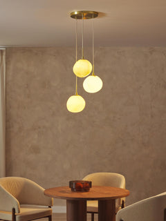 Opal Glass Cluster Pendant Light Josie
