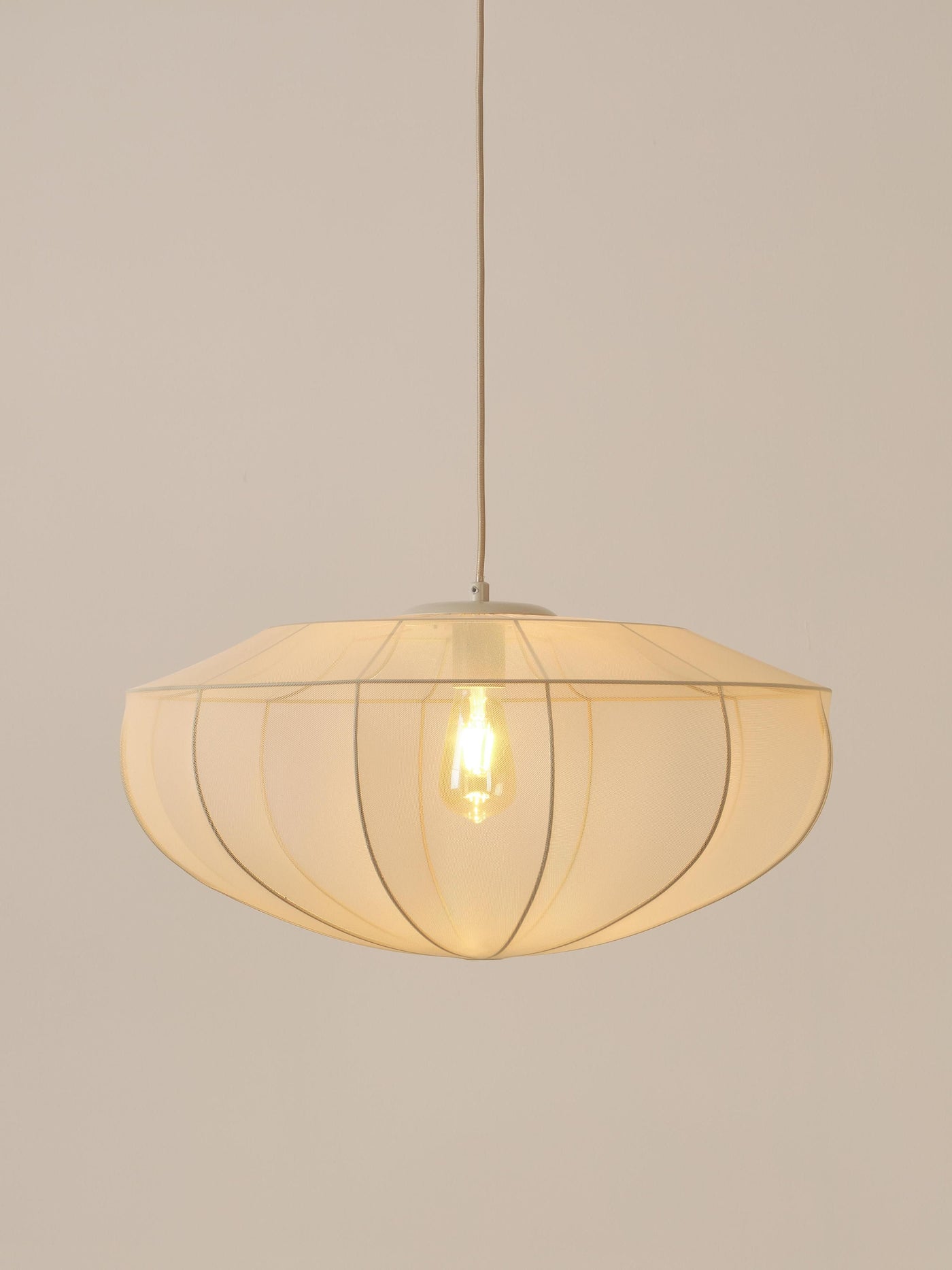 Mesh Pendant Light Beau - Light Beige