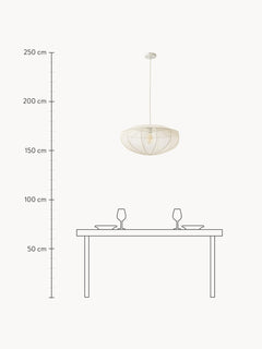 Mesh Pendant Light Beau - Light Beige