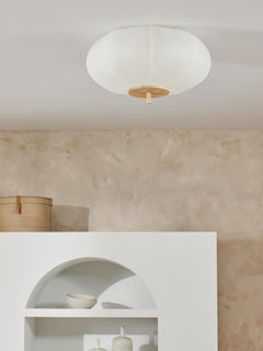 Rice Paper Design Ceiling Lamp Misaki