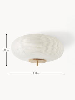 Rice Paper Design Ceiling Lamp Misaki