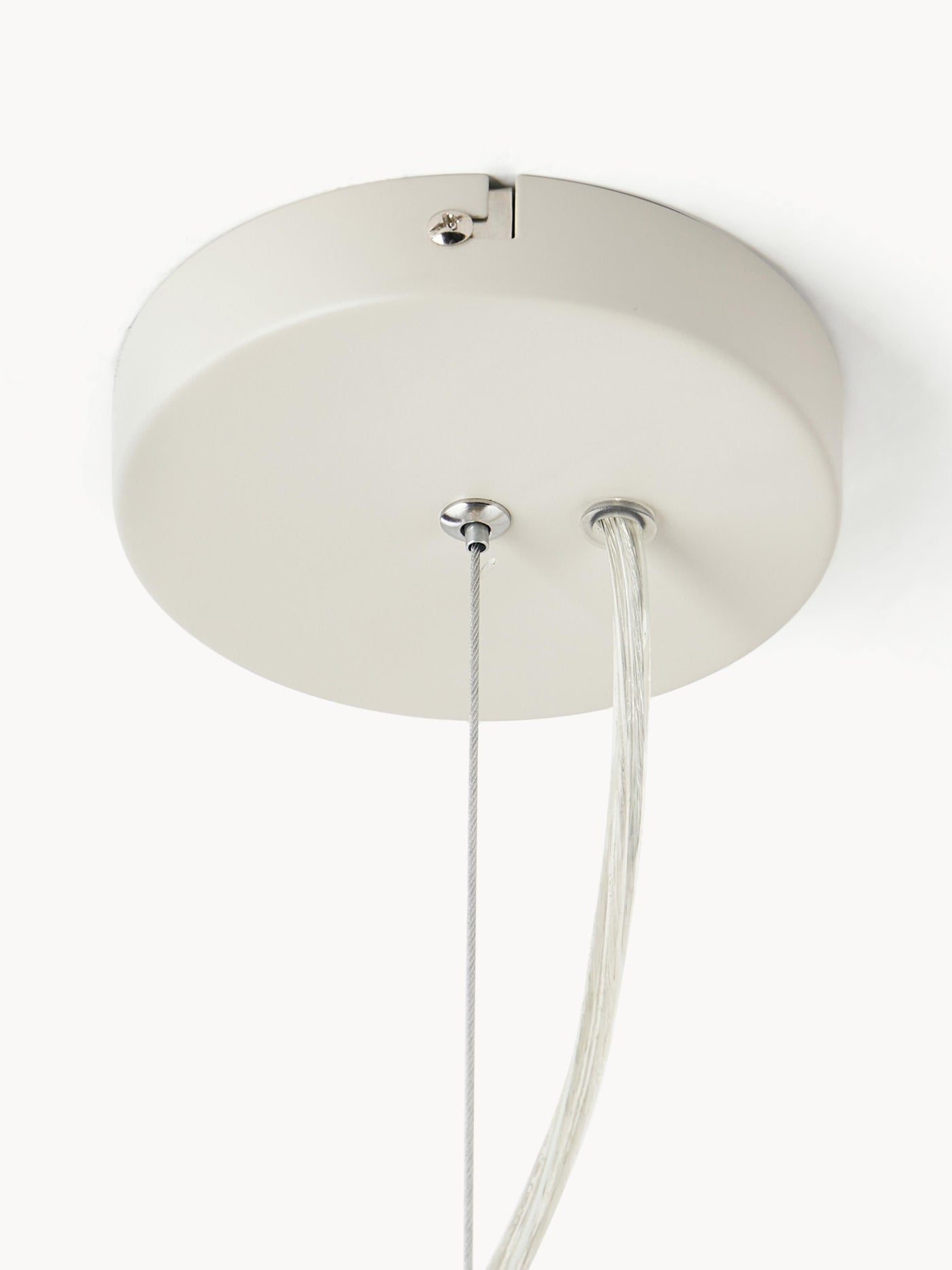 Glass Design Pendant Light Bubbles - Transparent Gold Coloured Lamp Frame, Ca
