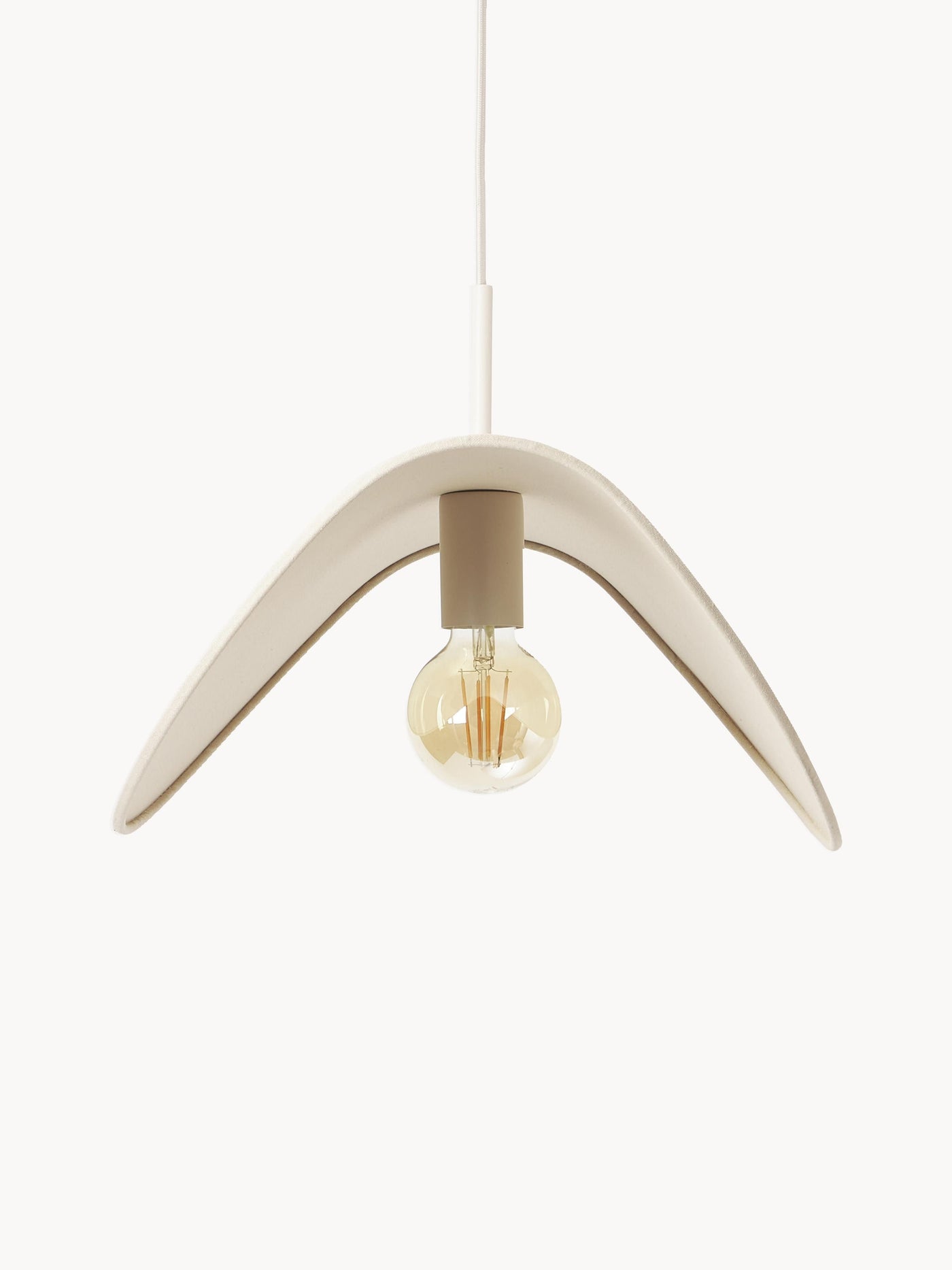 Linen Design Pendant Light Kenzie