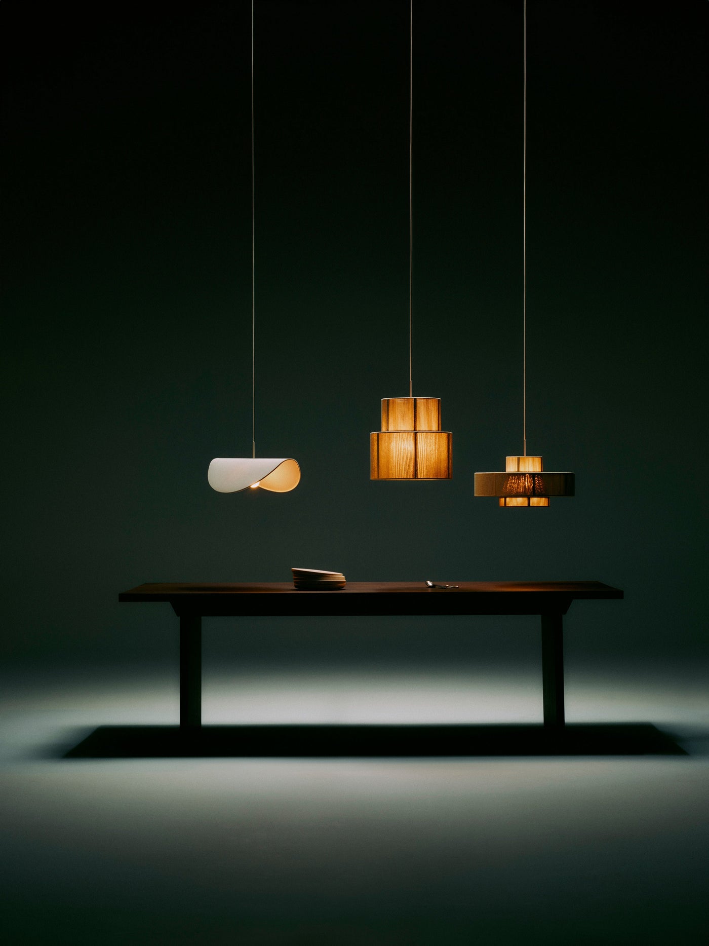 Linen Design Pendant Light Kenzie