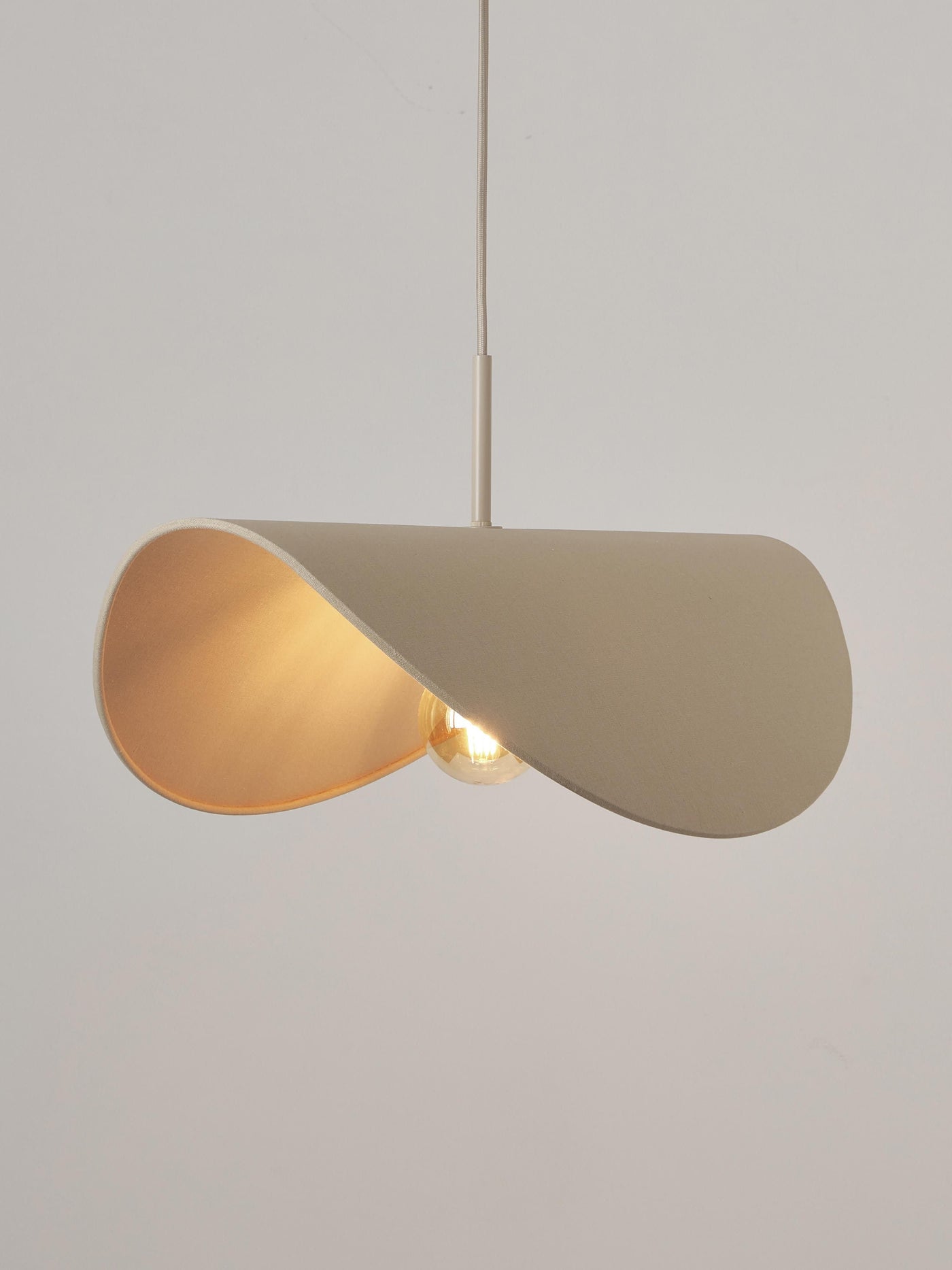 Linen Design Pendant Light Kenzie