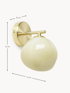 Opal Glass Wall Lamp Josie
