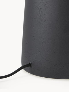 Floor Lamp Kaya with Concrete Base - Cream White