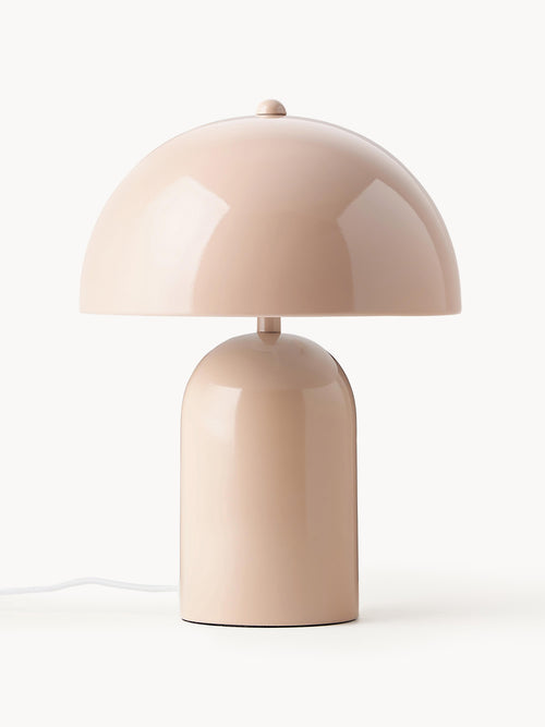 Small Retro Table Lamp Walter, H 34 cm - White, Ø 25 cm (2)