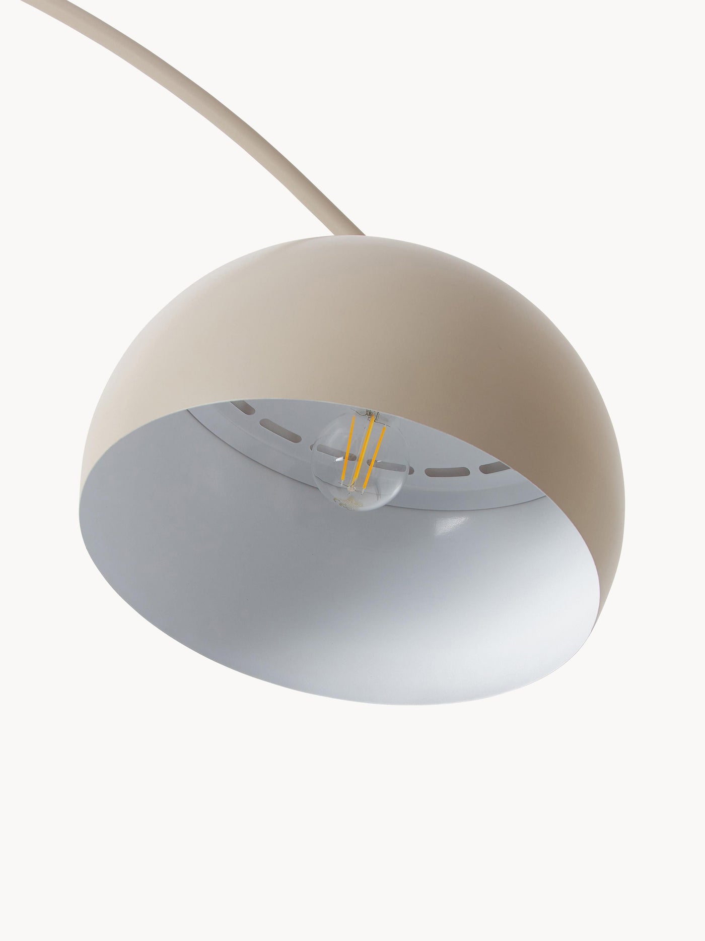 Large Arc Lamp Bowie - Beige