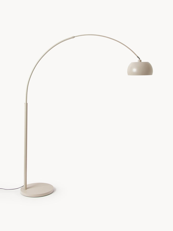 Large Arc Lamp Bowie - Beige