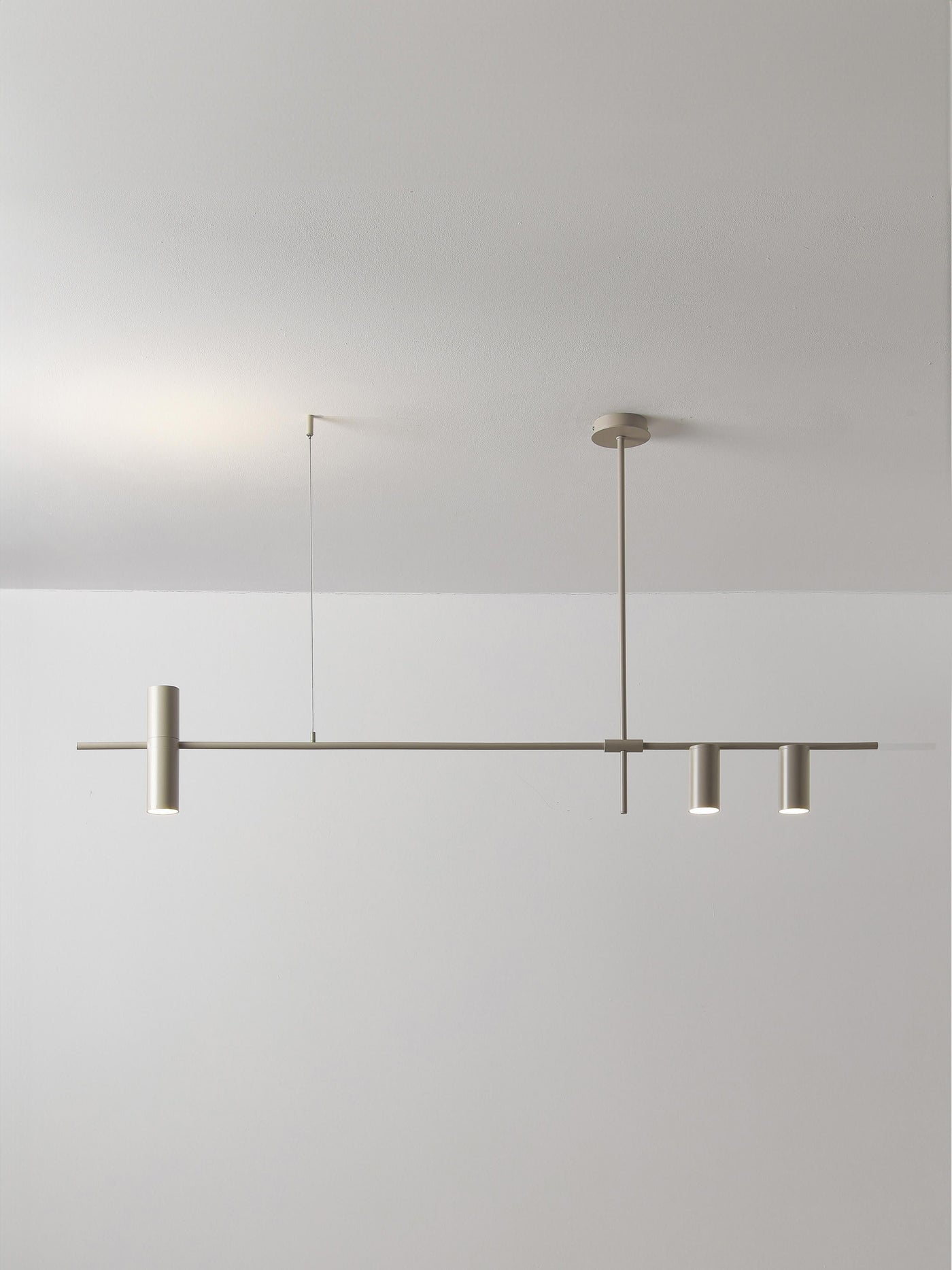 Large Pendant Light Cassandra - Matt Beige