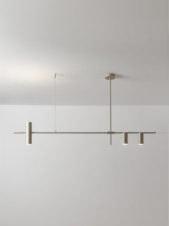 Large Pendant Light Cassandra - Matt Beige