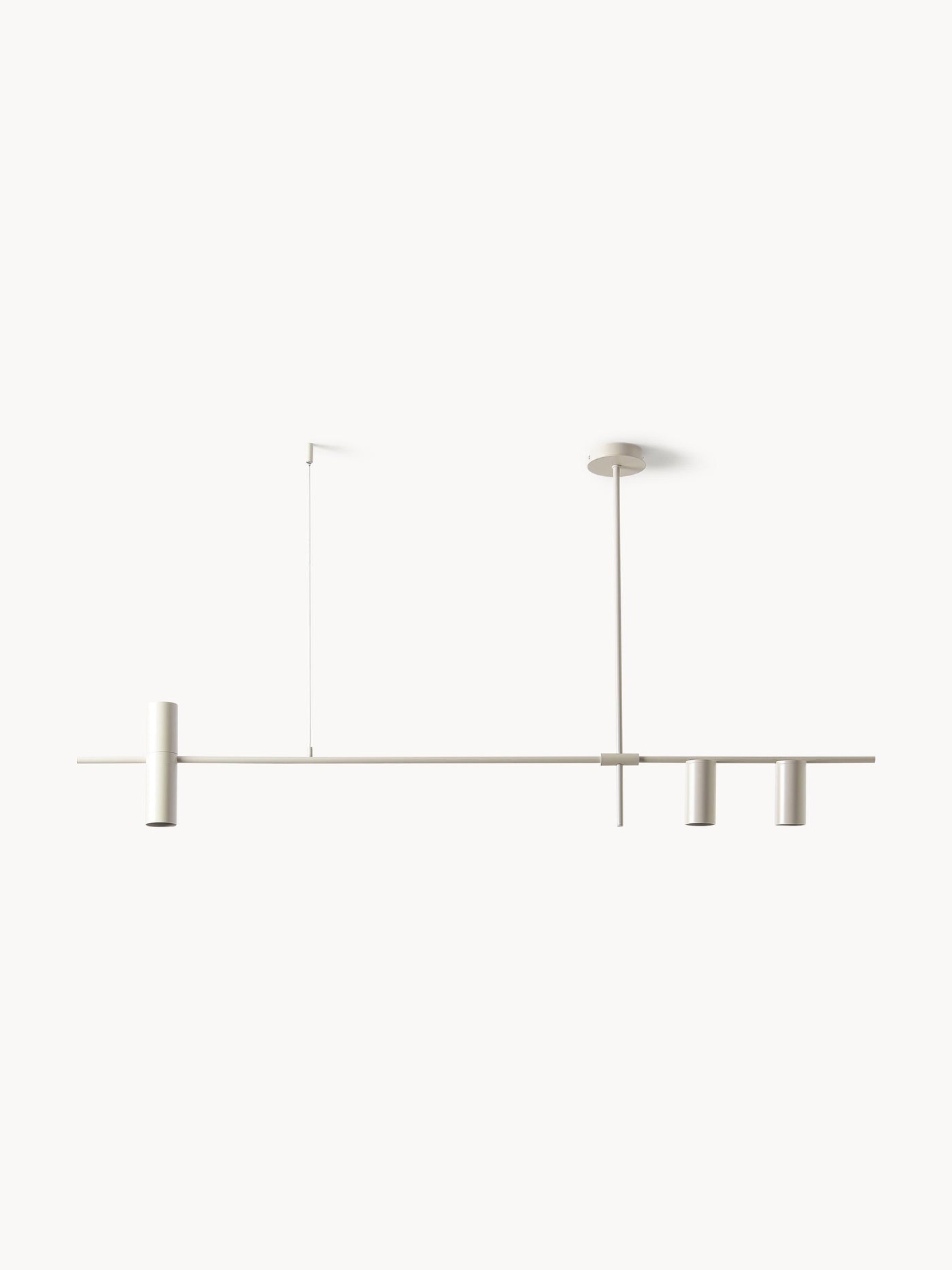 Large Pendant Light Cassandra - Matt Beige