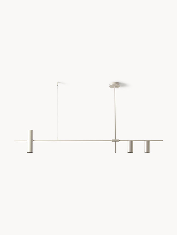 Large Pendant Light Cassandra - Matt Beige