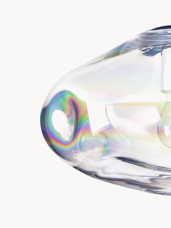 Iridescent Glass Ceiling Lamp Amora
