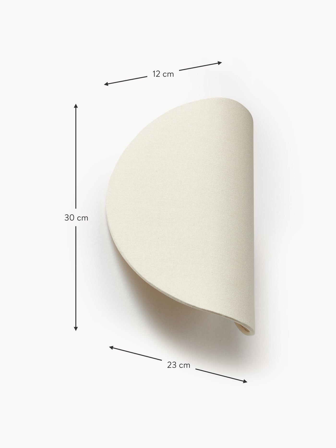 Linen Design Wall Lamp Kenzie