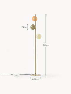 Opal Glass Floor Lamp Josie