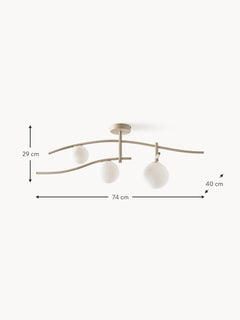 Large Ceiling Lamp Nebo - White
