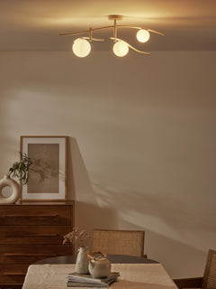 Large Ceiling Lamp Nebo - White