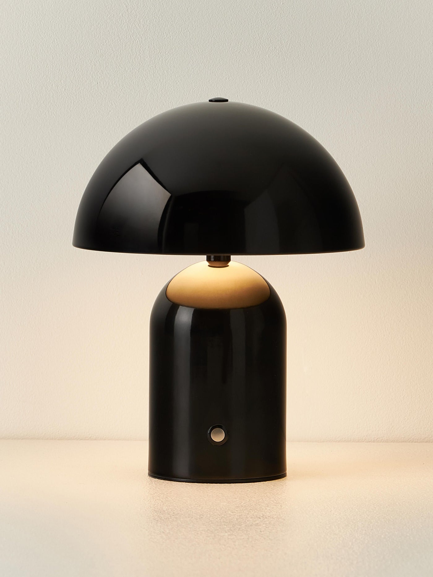 Small Portable LED Table Lamp Walter, Dimmable - White, Ø 19 cm