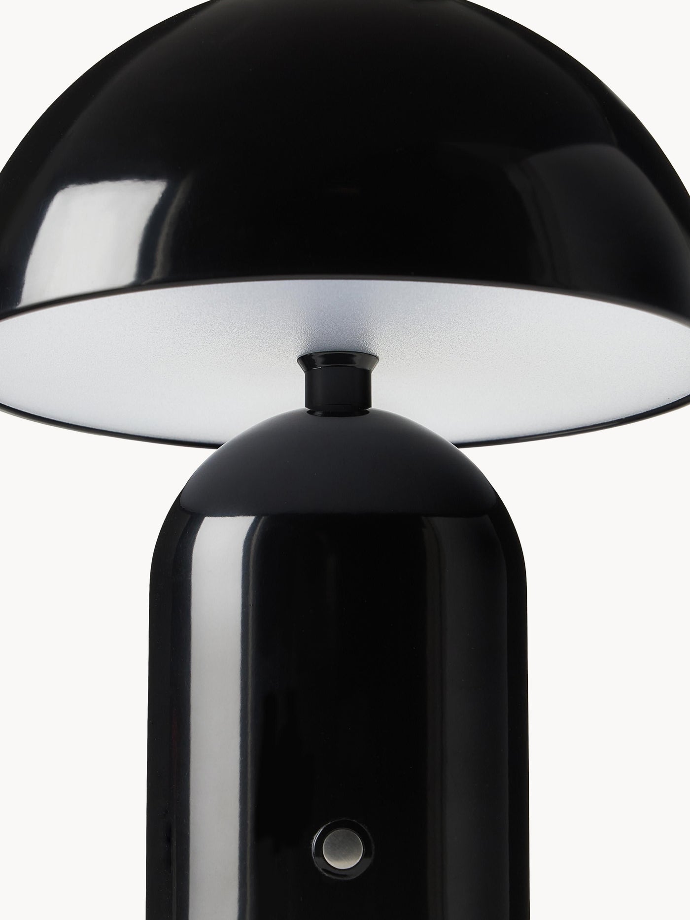 Small Portable LED Table Lamp Walter, Dimmable - White, Ø 19 cm