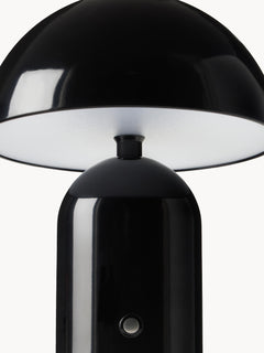 Small Portable LED Table Lamp Walter, Dimmable - White, Ø 19 cm
