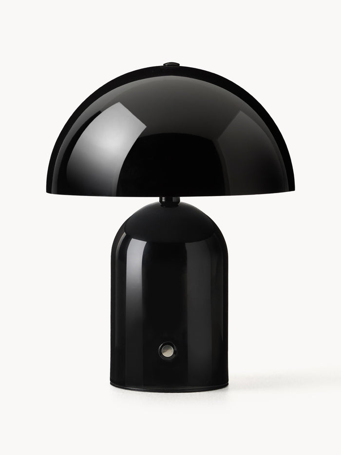Small Portable LED Table Lamp Walter, Dimmable - White, Ø 19 cm
