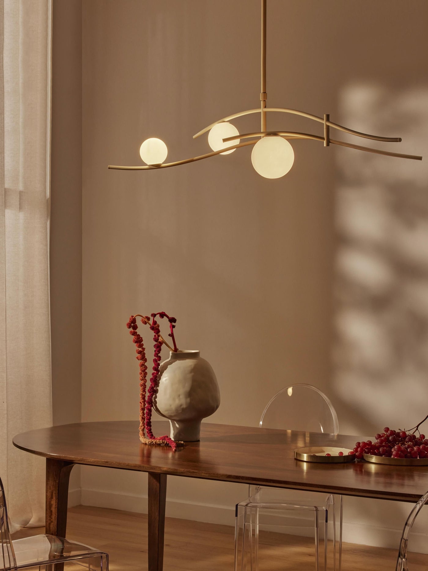 Large Pendant Light Nebo - White