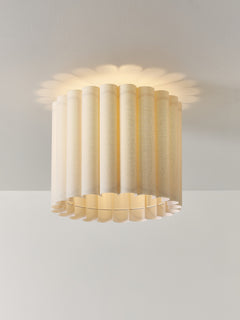 Linen Ceiling Lamp Lucina