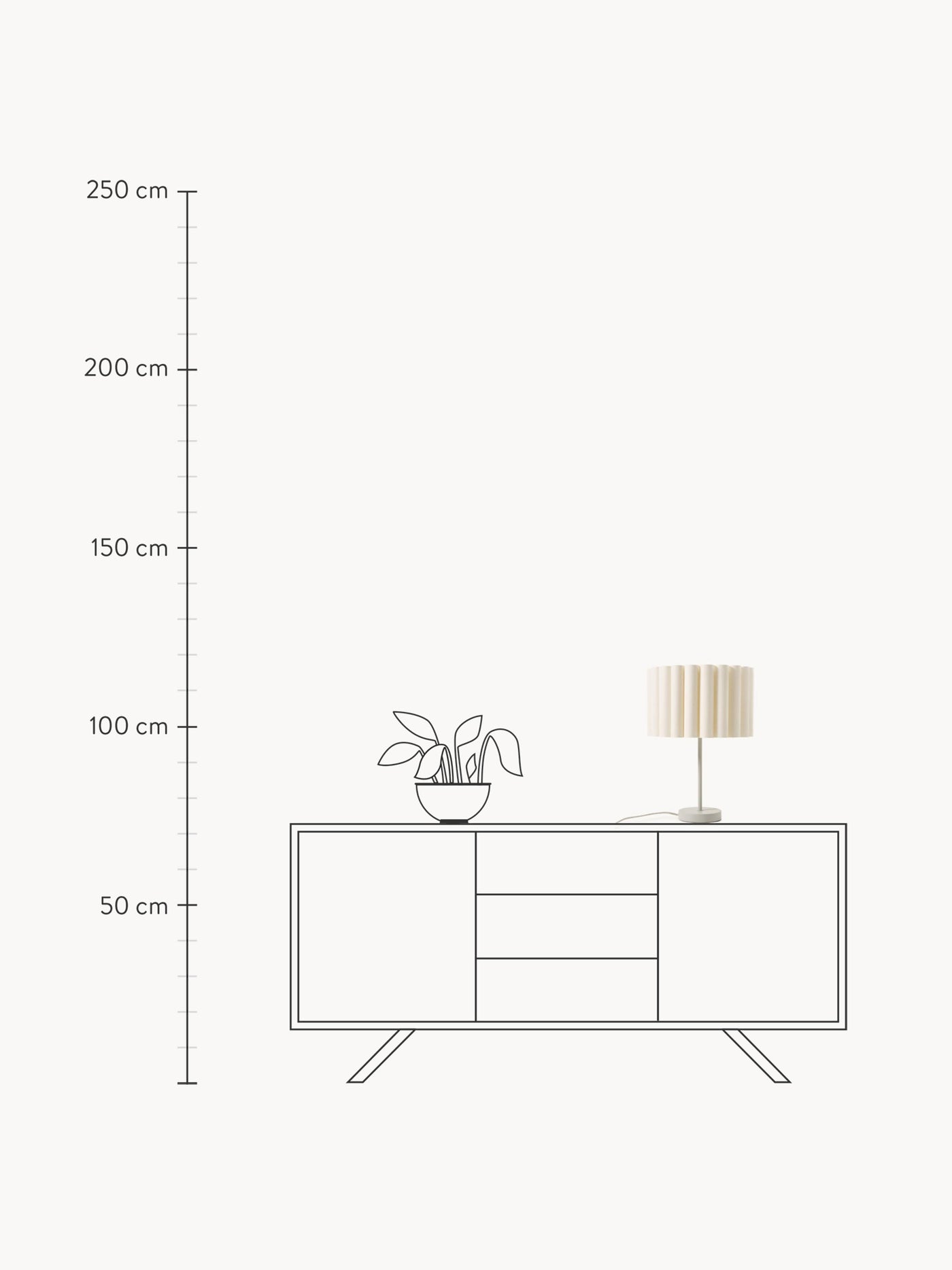 Linen Table Lamp Lucina