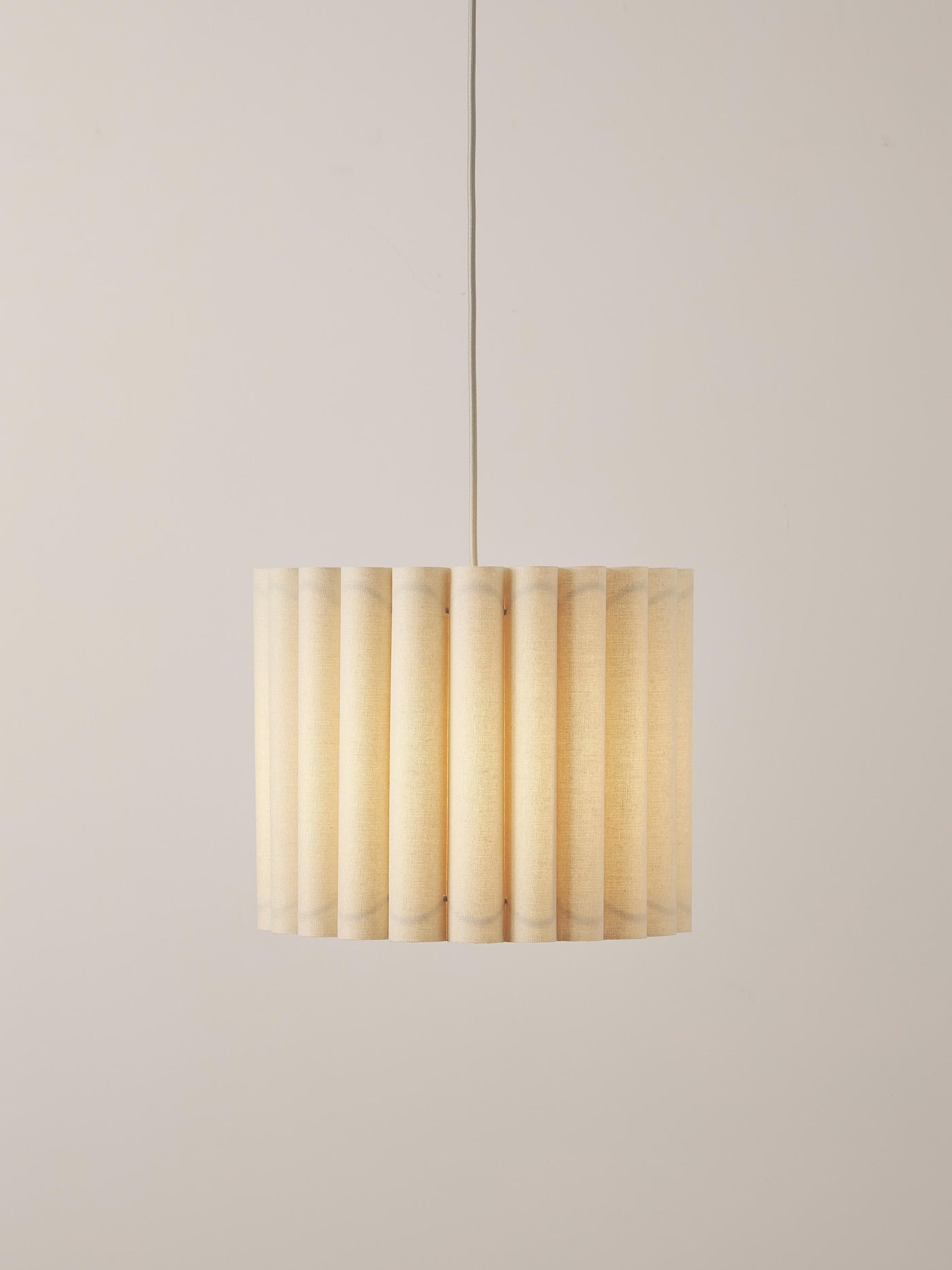 Linen Pendant Light Lucina