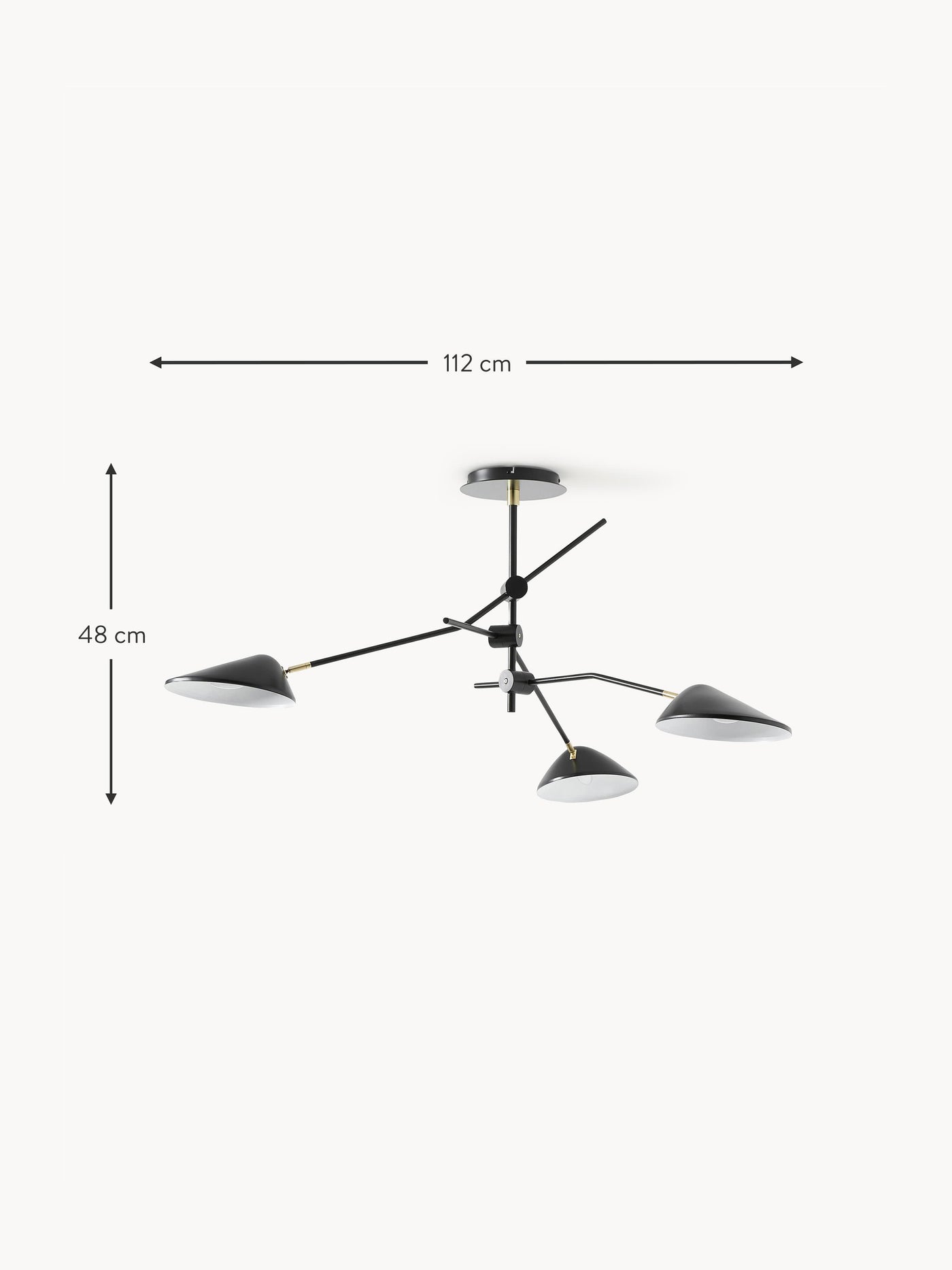 Ceiling Lamp Neron - Matt Black