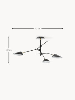 Ceiling Lamp Neron - Matt Black