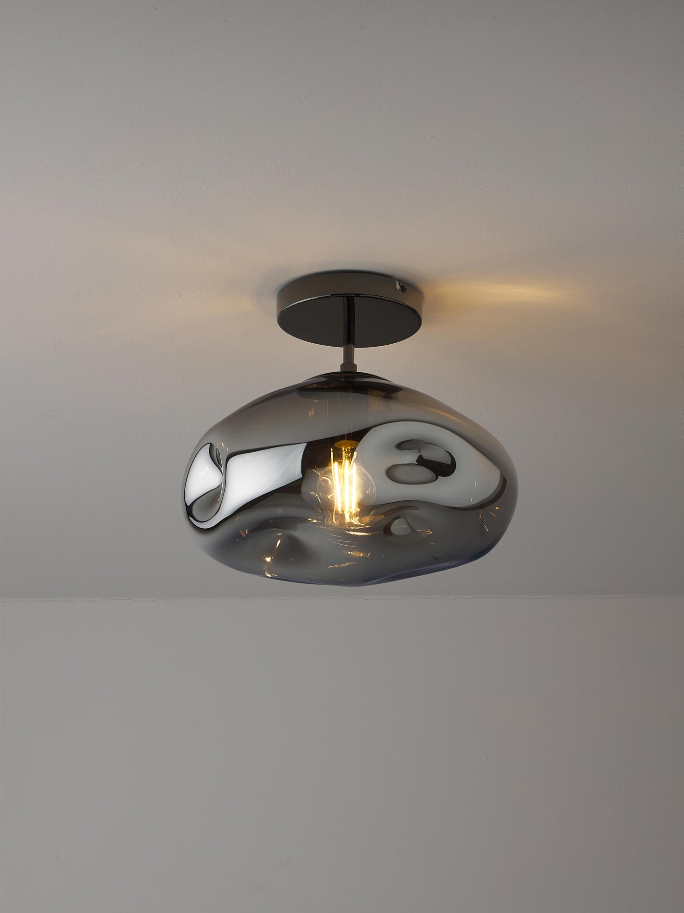 Mirror Glass Ceiling Lamp Amora