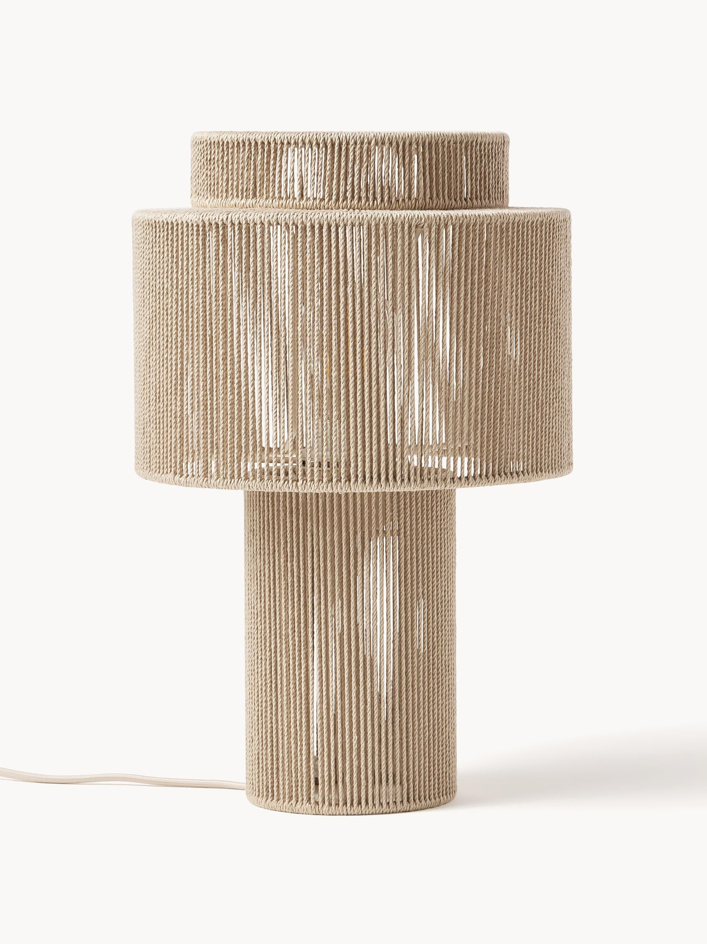 Linen Thread Table Lamp Lace