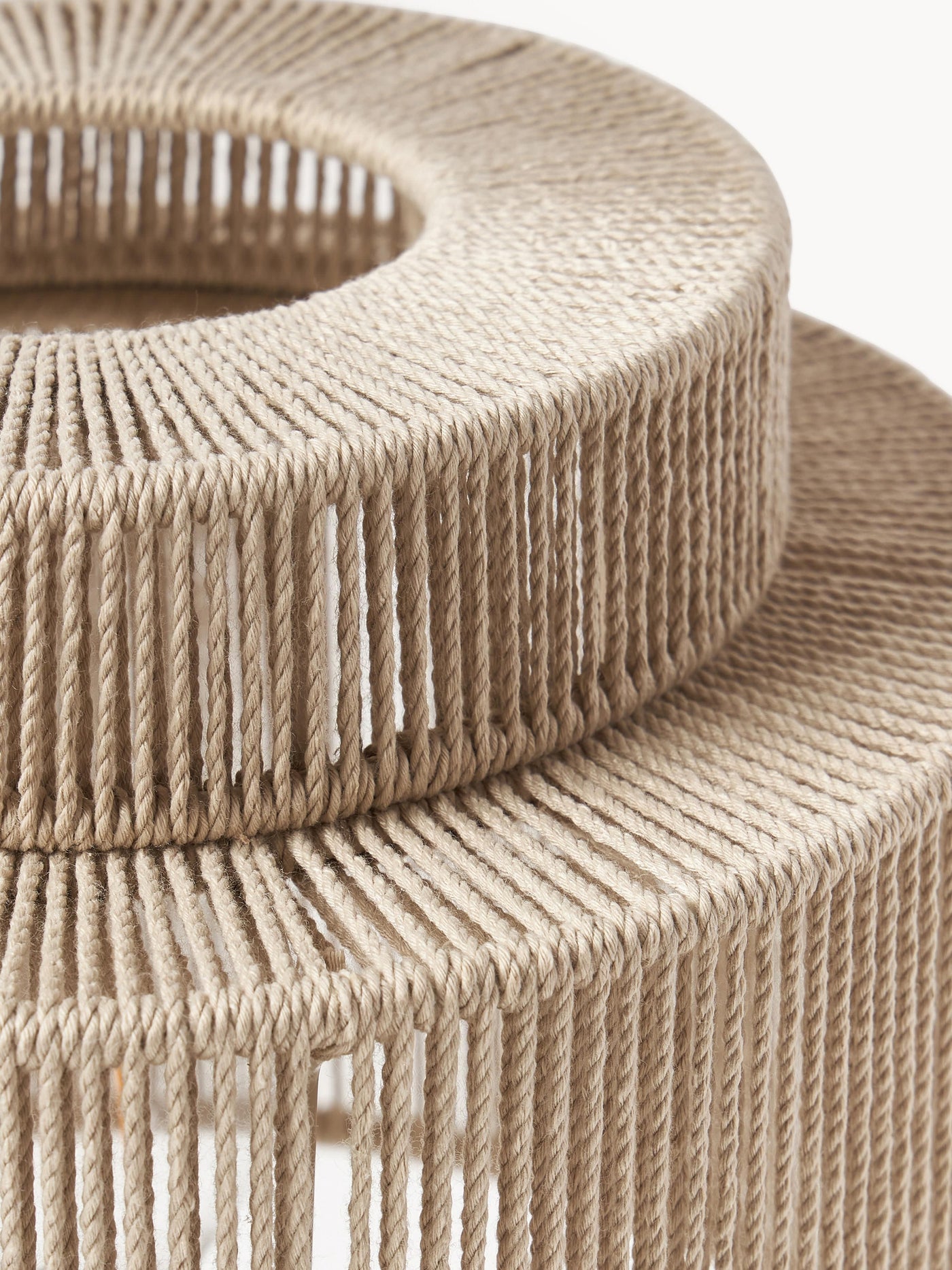 Linen Thread Table Lamp Lace