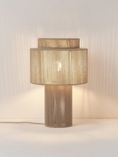 Linen Thread Table Lamp Lace