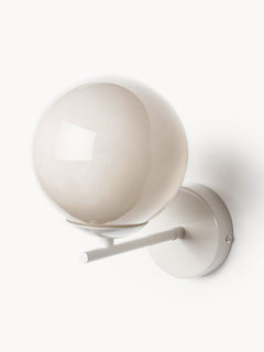 Wall Lamp Atlanta - Transparent Frame, Canopy: Light Beige