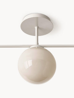 Ceiling Lamp Atlanta - Beige, Transparent Frame, Canopy: Light 