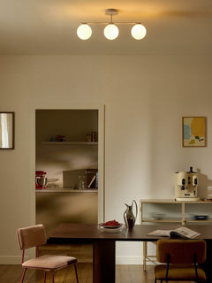 Ceiling Lamp Atlanta - Beige, Transparent Frame, Canopy: Light 