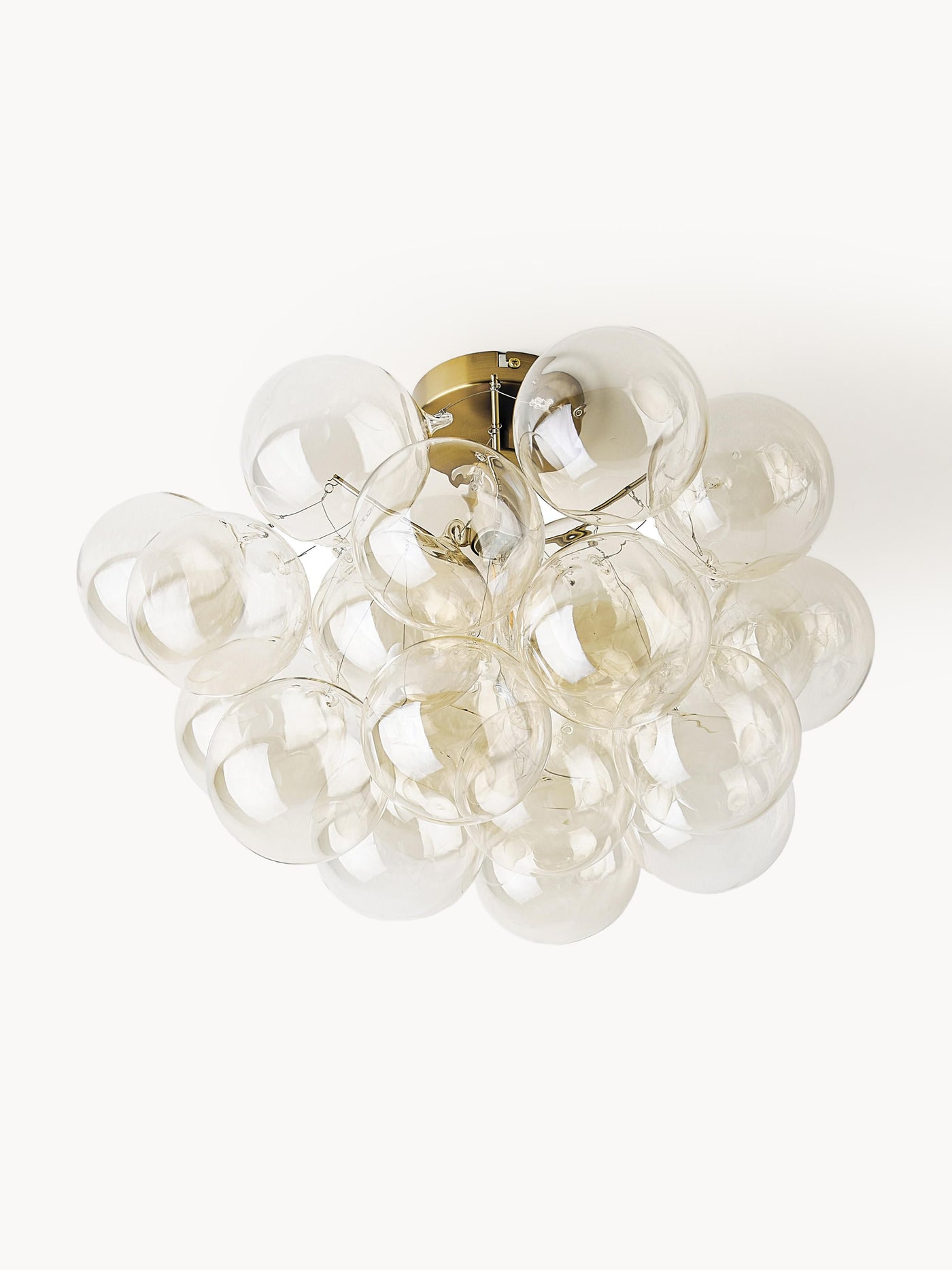 Glass Design Ceiling Lamp Bubbles - Transparent Canopy