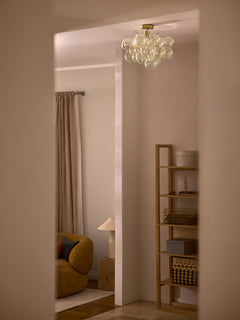 Glass Design Ceiling Lamp Bubbles - Transparent Canopy