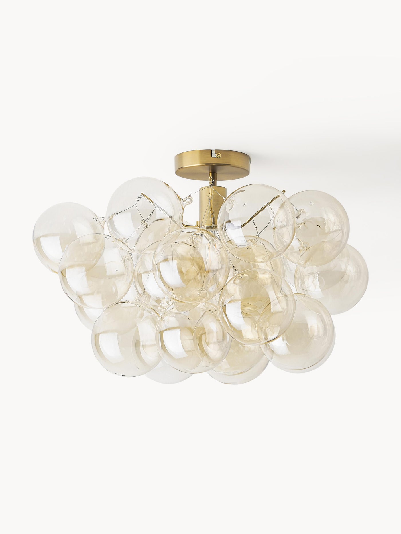 Glass Design Ceiling Lamp Bubbles - Transparent Canopy