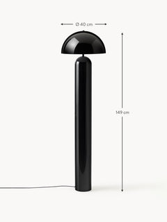 Retro Floor Lamp Walter - White, Ø 40 cm